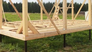 Сарай на винтовых сваях или хозблок на сваях Ахтубинск цена от 2548 руб. / шт.